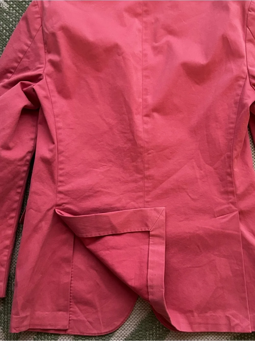 Polo by Ralph Lauren Men’s Unconstructed Soft Knit Blazer in Coral